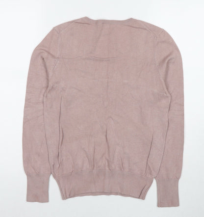 Womens UK Size S H&M Beige Pullover Jumper