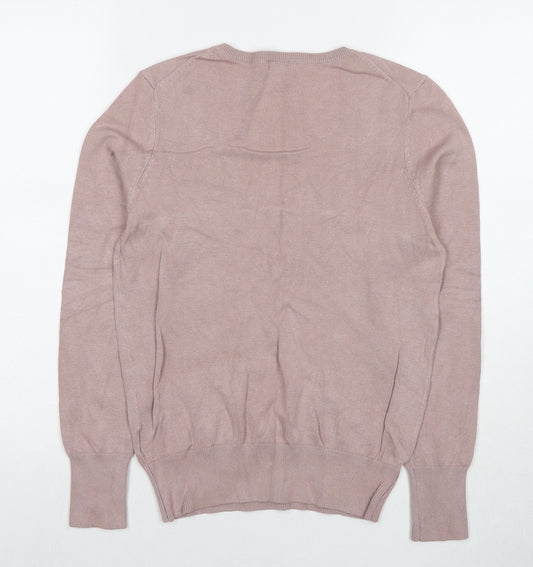 Womens UK Size S H&M Beige Pullover Jumper