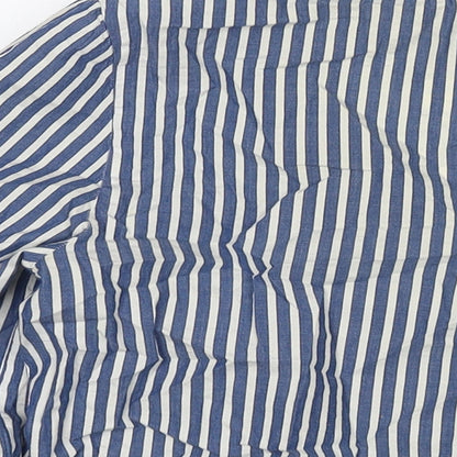 Womens UK Size 6 H&M Blue Basic Blouse
