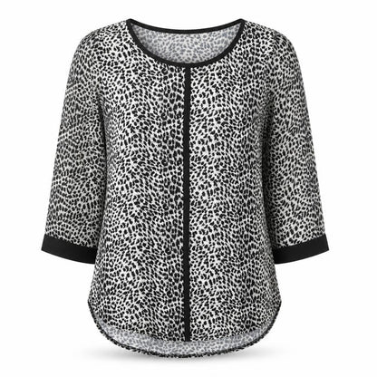 Womens UK Size XS Oasis Grey Basic Blouse