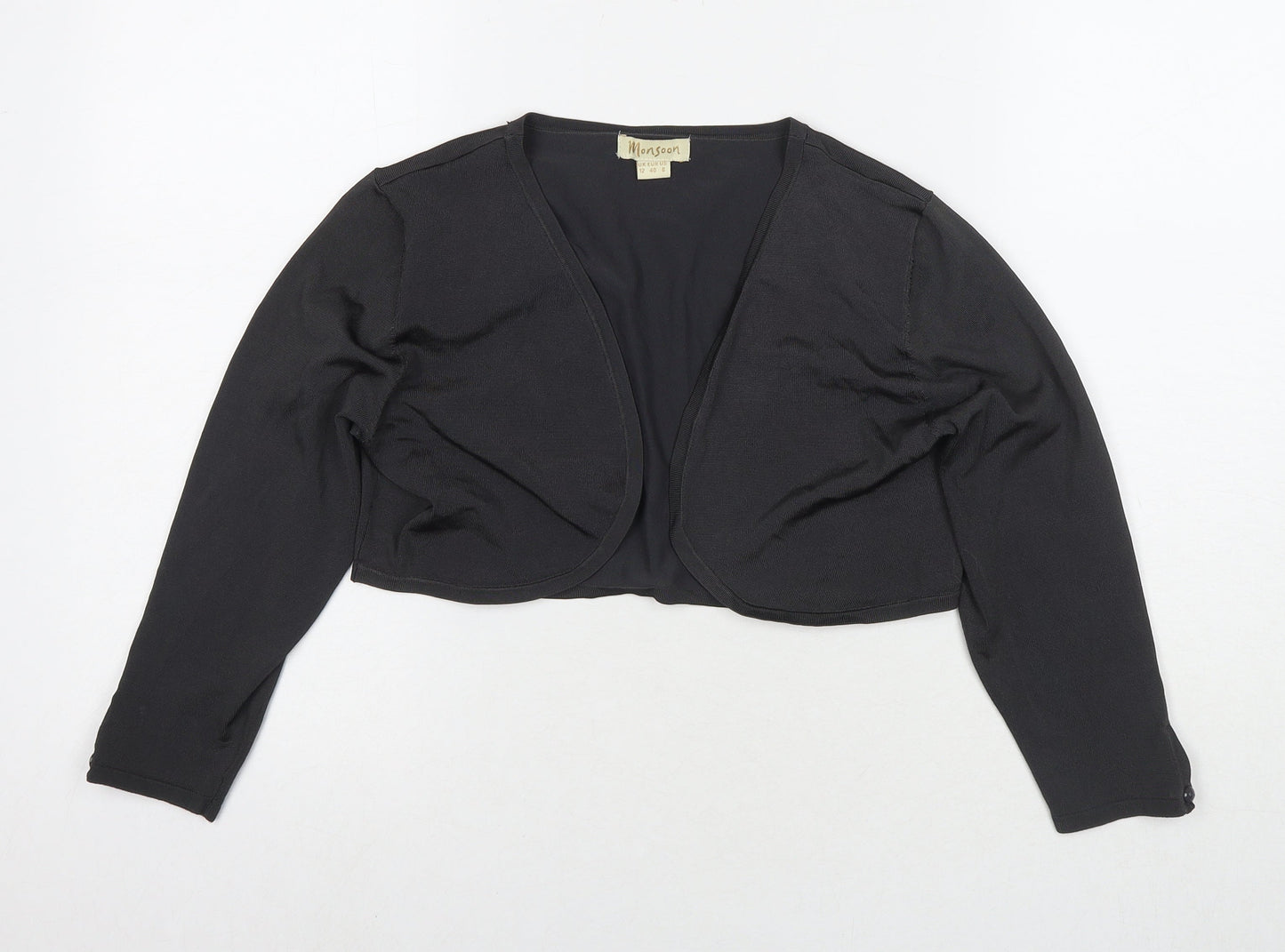 Womens UK Size 12 Monsoon Grey Cape Jumper