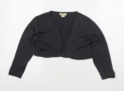 Womens UK Size 12 Monsoon Grey Cape Jumper