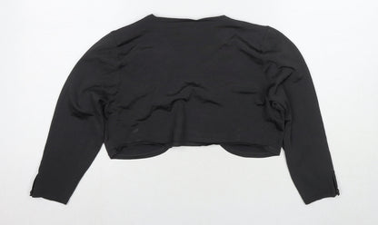 Womens UK Size 12 Monsoon Grey Cape Jumper