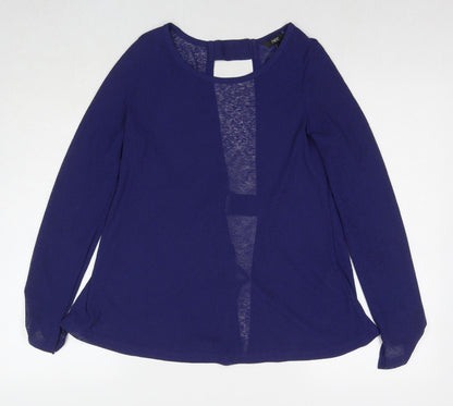 Womens UK Size 10 NEXT Blue Pullover Jumper