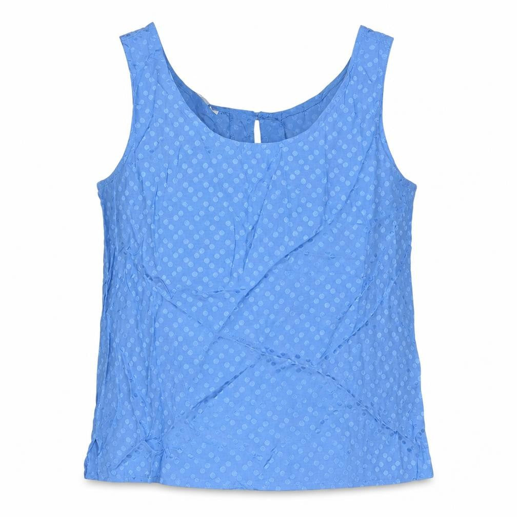 Womens UK Size S H&M Blue Basic Tank