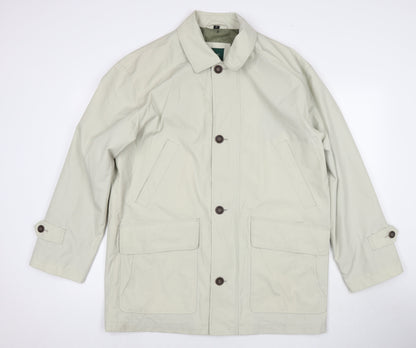 Mens UK Size M Dannimac Beige Bomber Jacket