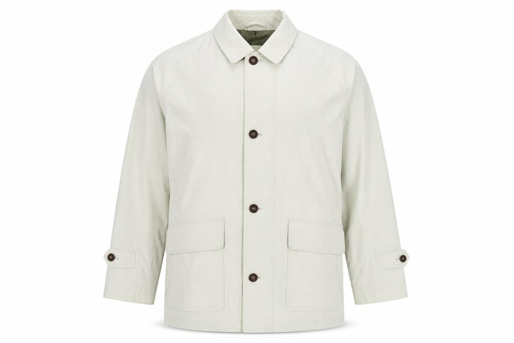 Mens UK Size M Dannimac Beige Bomber Jacket
