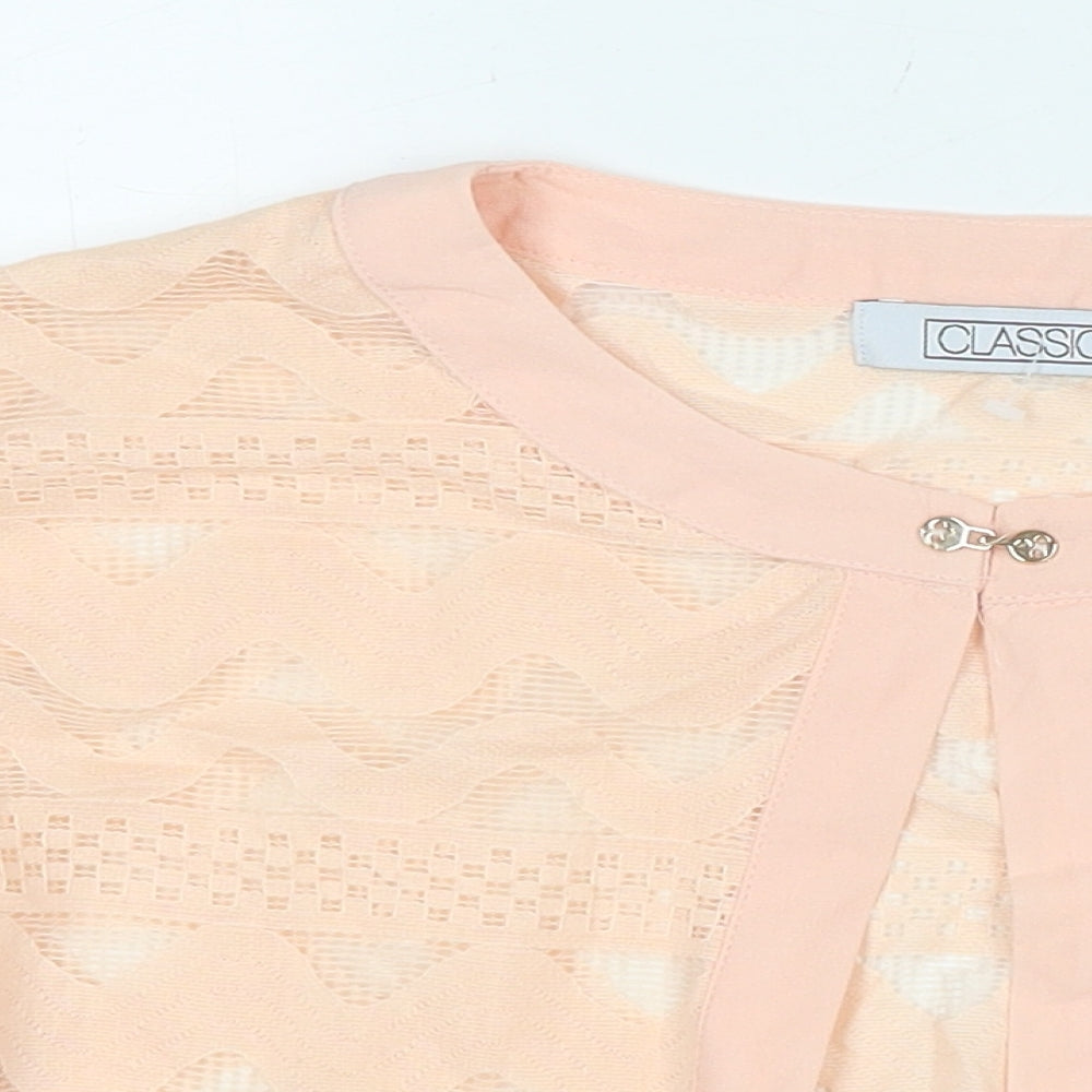 Womens UK Size L Classic Beige Cape Jumper