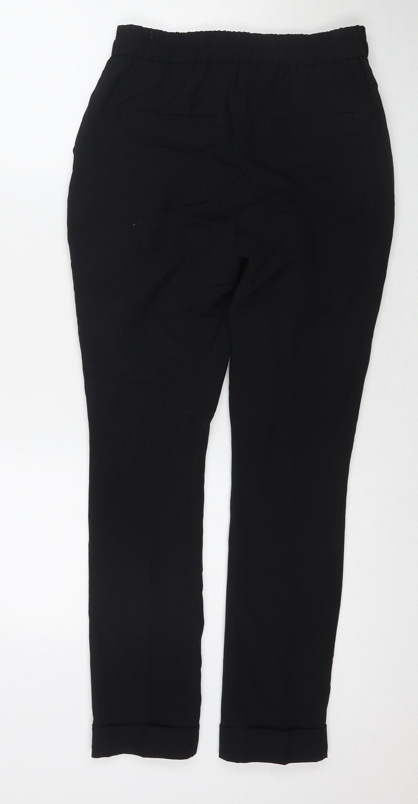 Womens UK Size 6 NEXT Regular Fit  Black Trousers