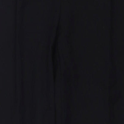 Womens UK Size 6 NEXT Regular Fit  Black Trousers