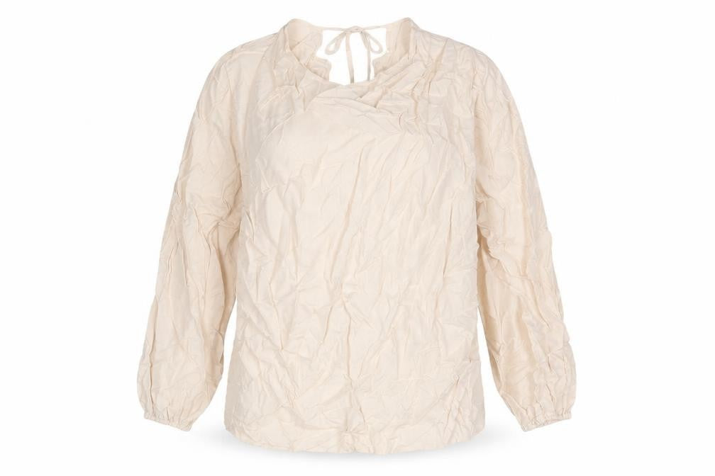 Womens UK Size 12 Marks and Spencer Ivory Basic Blouse