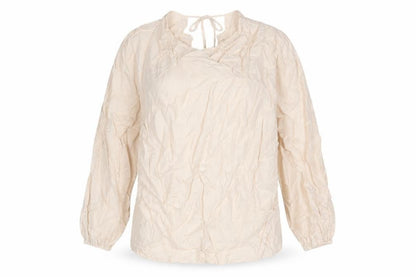 Womens UK Size 12 Marks and Spencer Ivory Basic Blouse