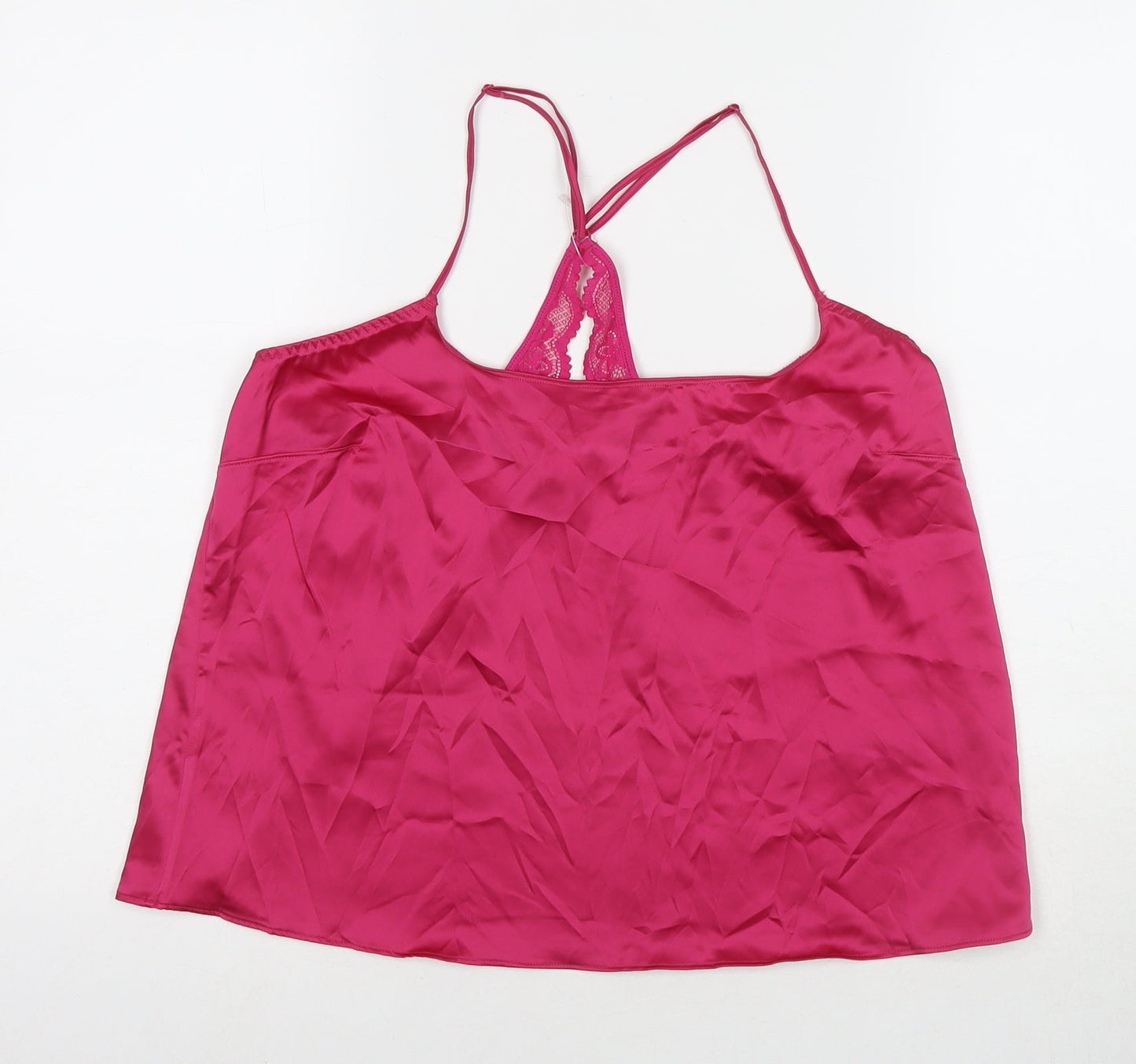 Womens UK Size M Marks and Spencer Pink Camisole Tank