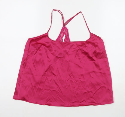 Womens UK Size M Marks and Spencer Pink Camisole Tank
