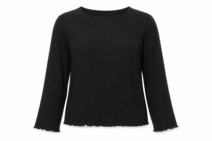 Womens UK Size 14 Marks and Spencer Black Basic Blouse