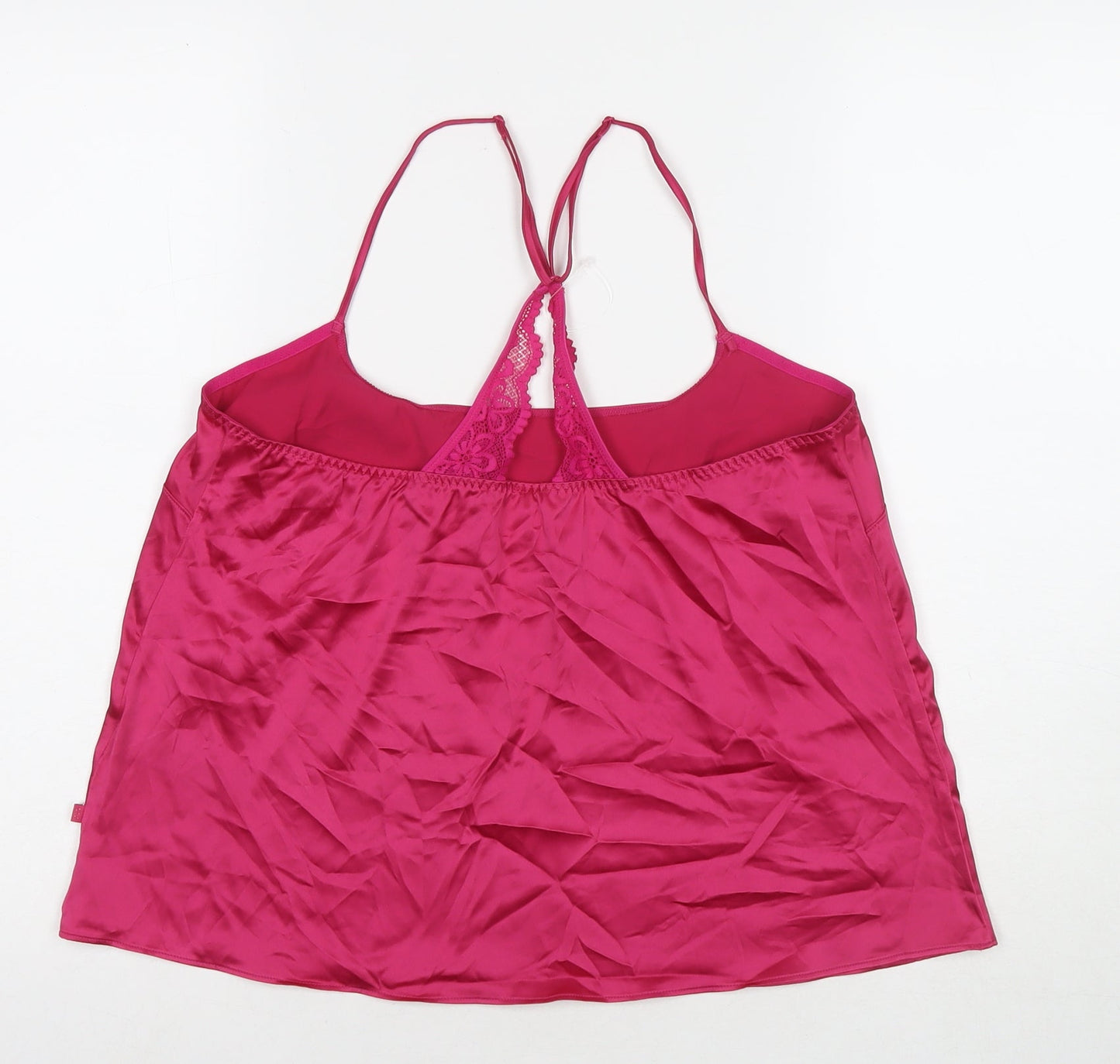 Womens UK Size M Marks and Spencer Pink Camisole T-Shirt
