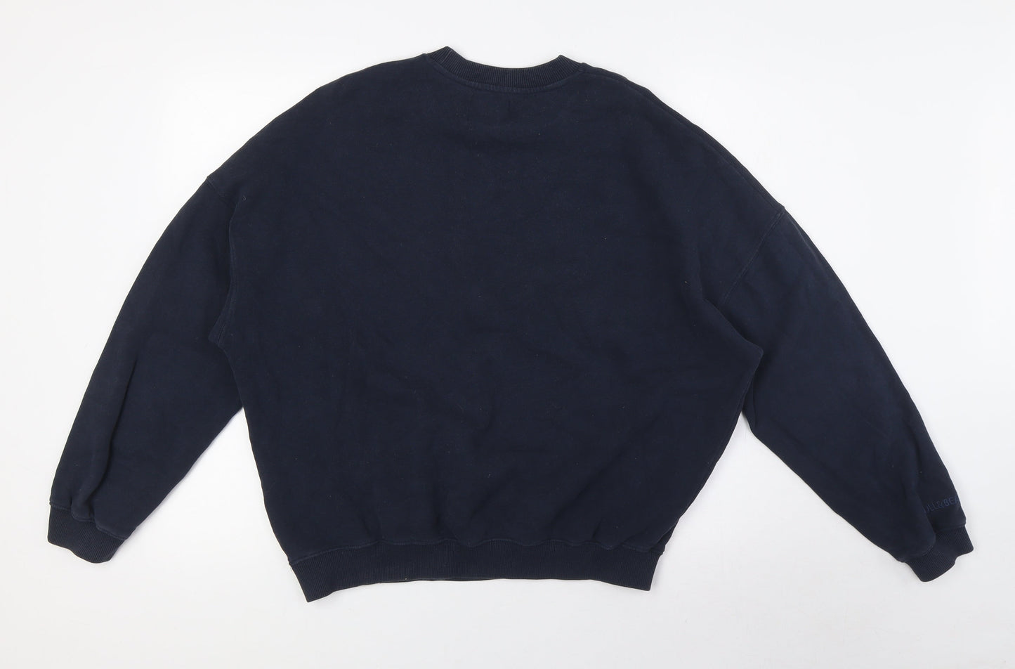 Womens UK Size XS Pull&Bear Blue Pullover Sweatshirt
