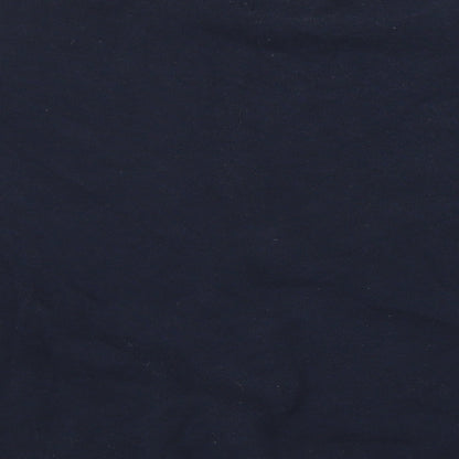 Womens UK Size XS Pull&Bear Blue Pullover Sweatshirt
