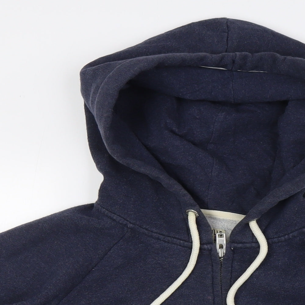 Mens UK Size S Jack Wills Blue Full Zip Hoodie