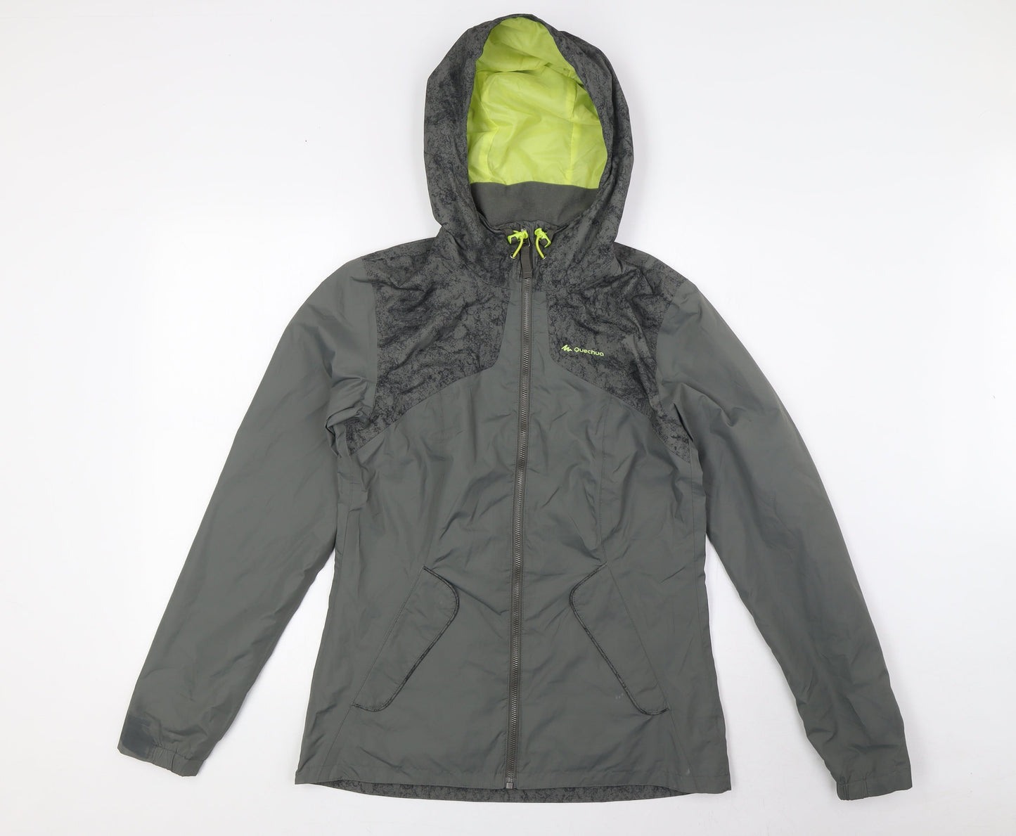 Womens UK Size XS Quechua Green Jacket