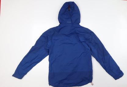 QEX Womens Blue Jacket Size XS Zip