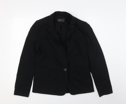 Womens UK Size 8 Marks and Spencer Black Jacket
