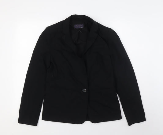 Womens UK Size 8 Marks and Spencer Black Jacket