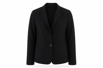 Marks & Spencer Womens Black Jacket Size 8 Button