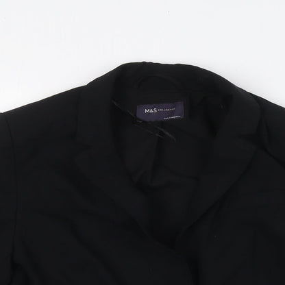 Womens UK Size 8 Marks and Spencer Black Jacket