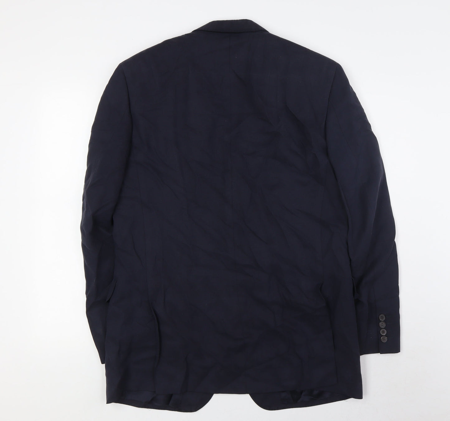 Mens UK Size 40 Marks and Spencer Regular Blue Suit Jacket