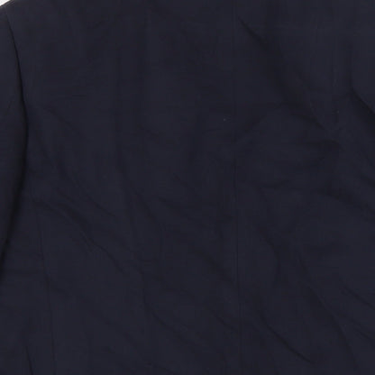 Mens UK Size 40 Marks and Spencer Regular Blue Suit Jacket