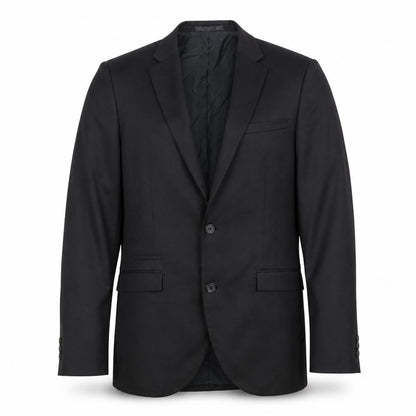 Read Mens Black Wool Jacket Suit Jacket Size 38 Regular