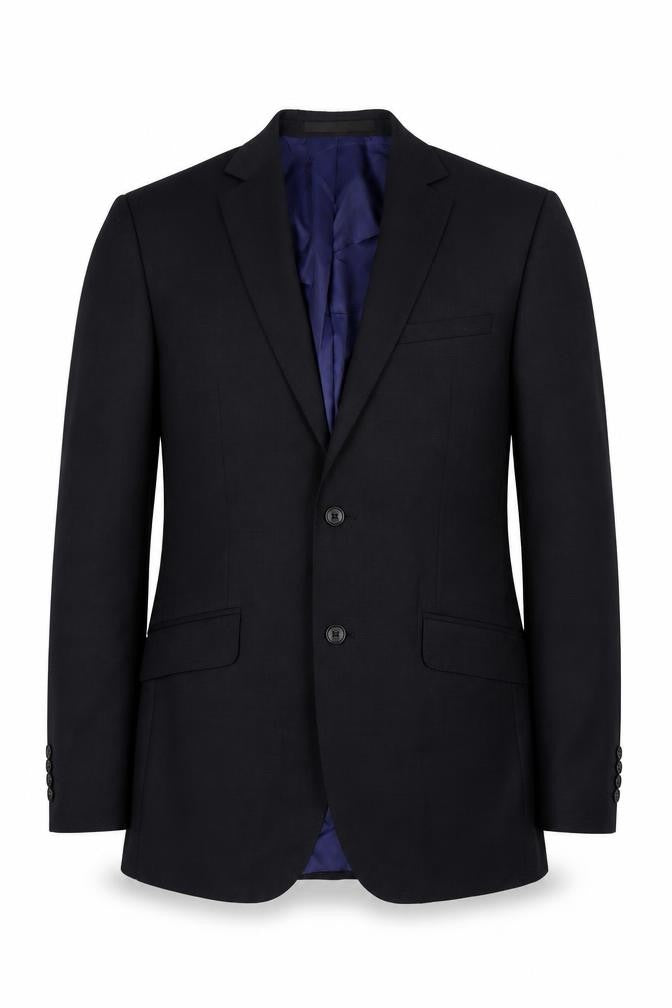 Marks and Spencer Mens Blue Wool Jacket Suit Jacket Size 38 Big & Tall