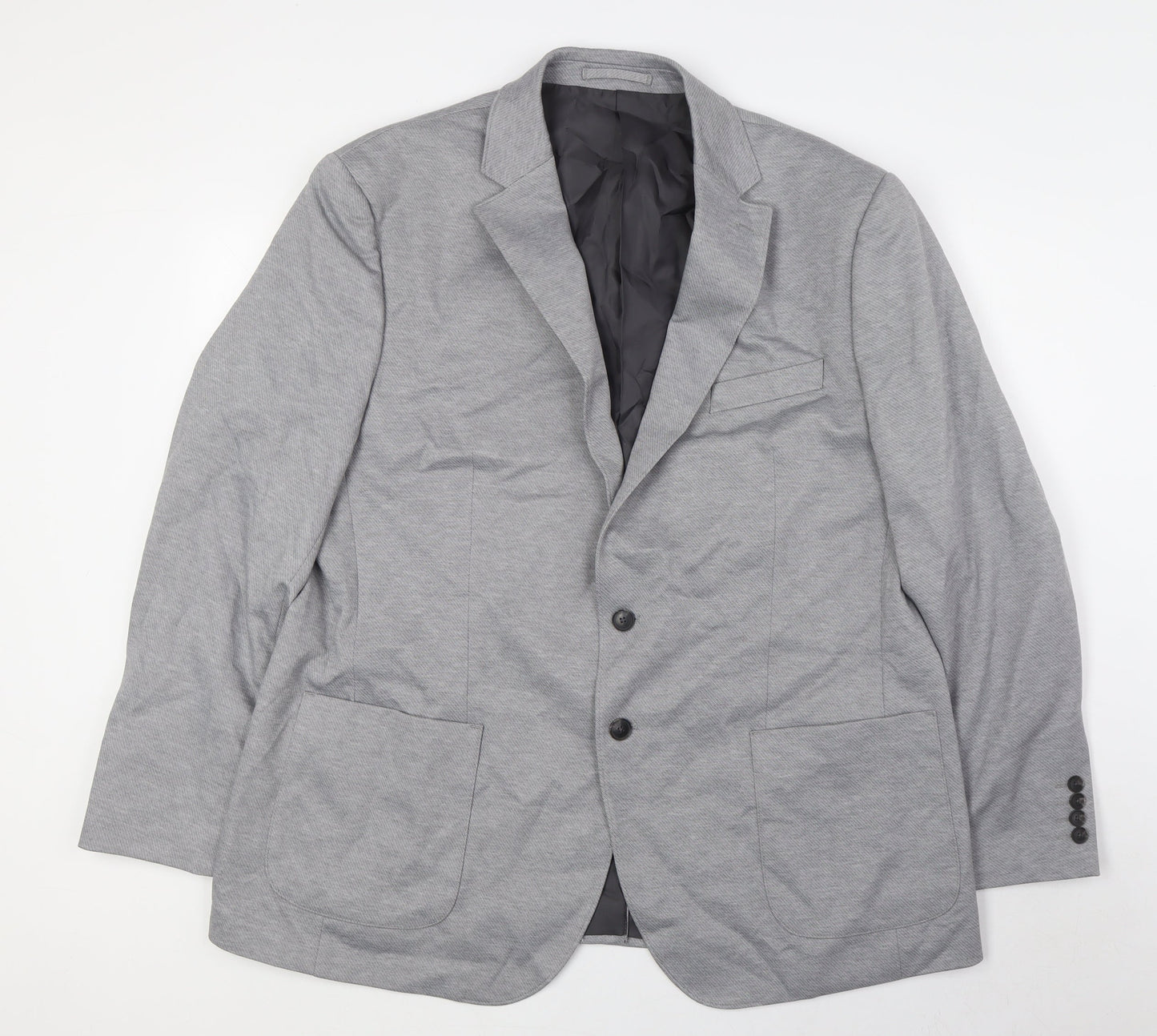 Mens UK Size 46 Marks and Spencer Regular Grey Suit Jacket