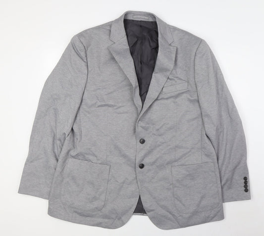 Mens UK Size 46 Marks and Spencer Regular Grey Suit Jacket