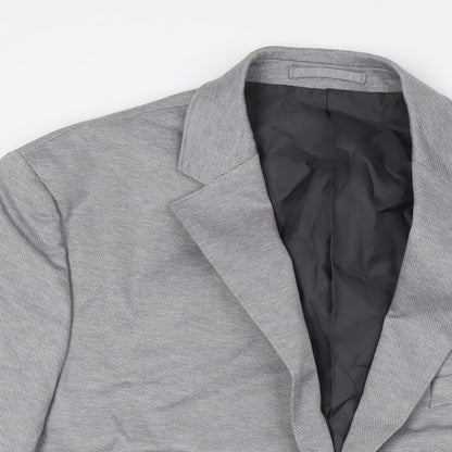 Mens UK Size 46 Marks and Spencer Regular Grey Suit Jacket