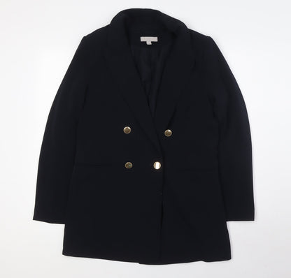 Womens UK Size XS H&M Black Jacket