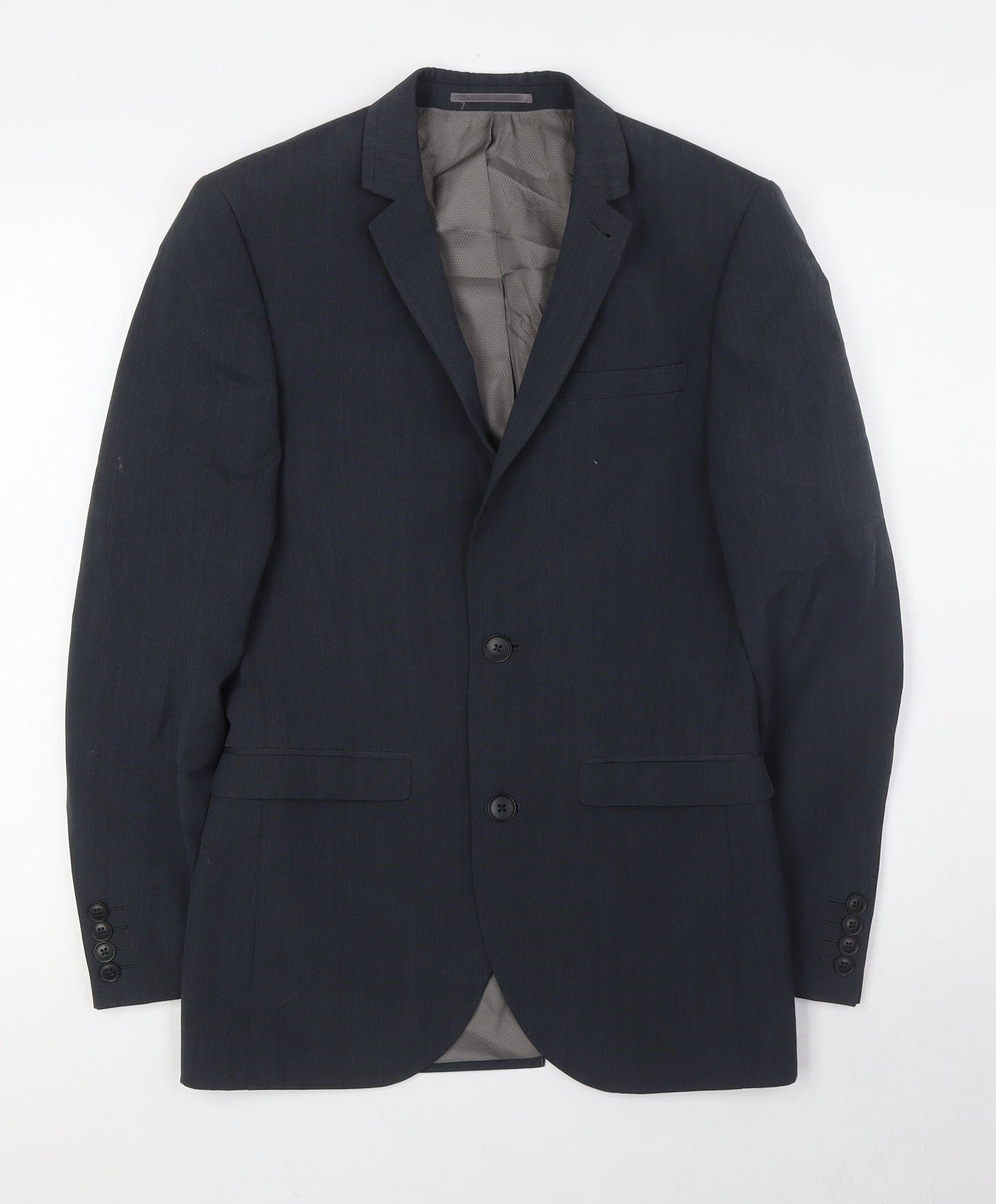 Mens UK Size 34 NEXT Regular Grey Suit Jacket