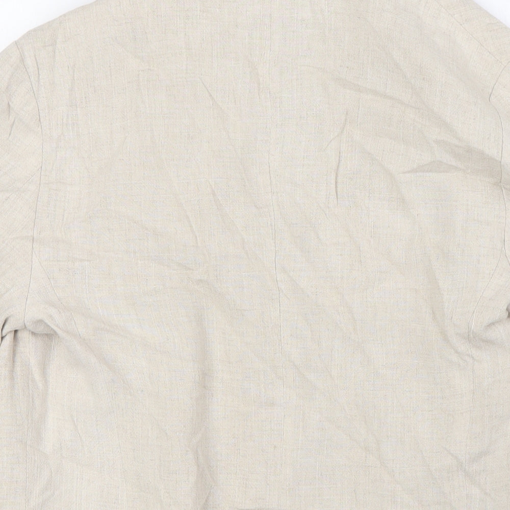 Womens UK Size S Stradivarius Beige Jacket