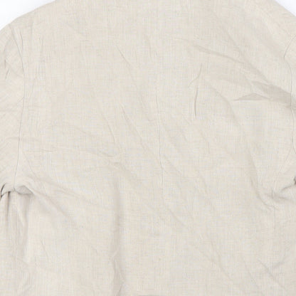 Womens UK Size S Stradivarius Beige Jacket