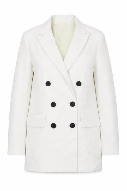 Womens UK Size XS Stradivarius Ivory Jacket