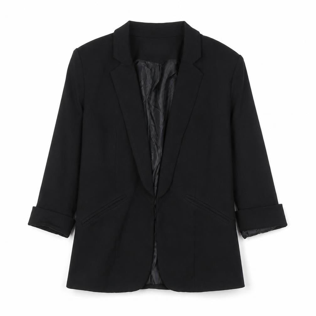 Womens UK Size 8 Quiz Black Jacket