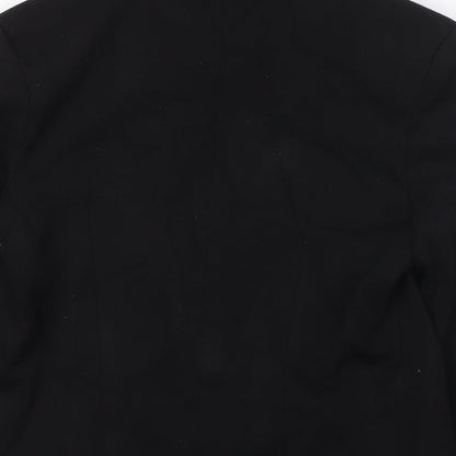 Quiz Womens Black Jacket Size 8 - No Clouser