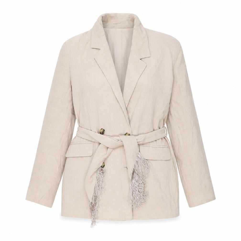 Womens UK Size 10 River Island Beige Jacket