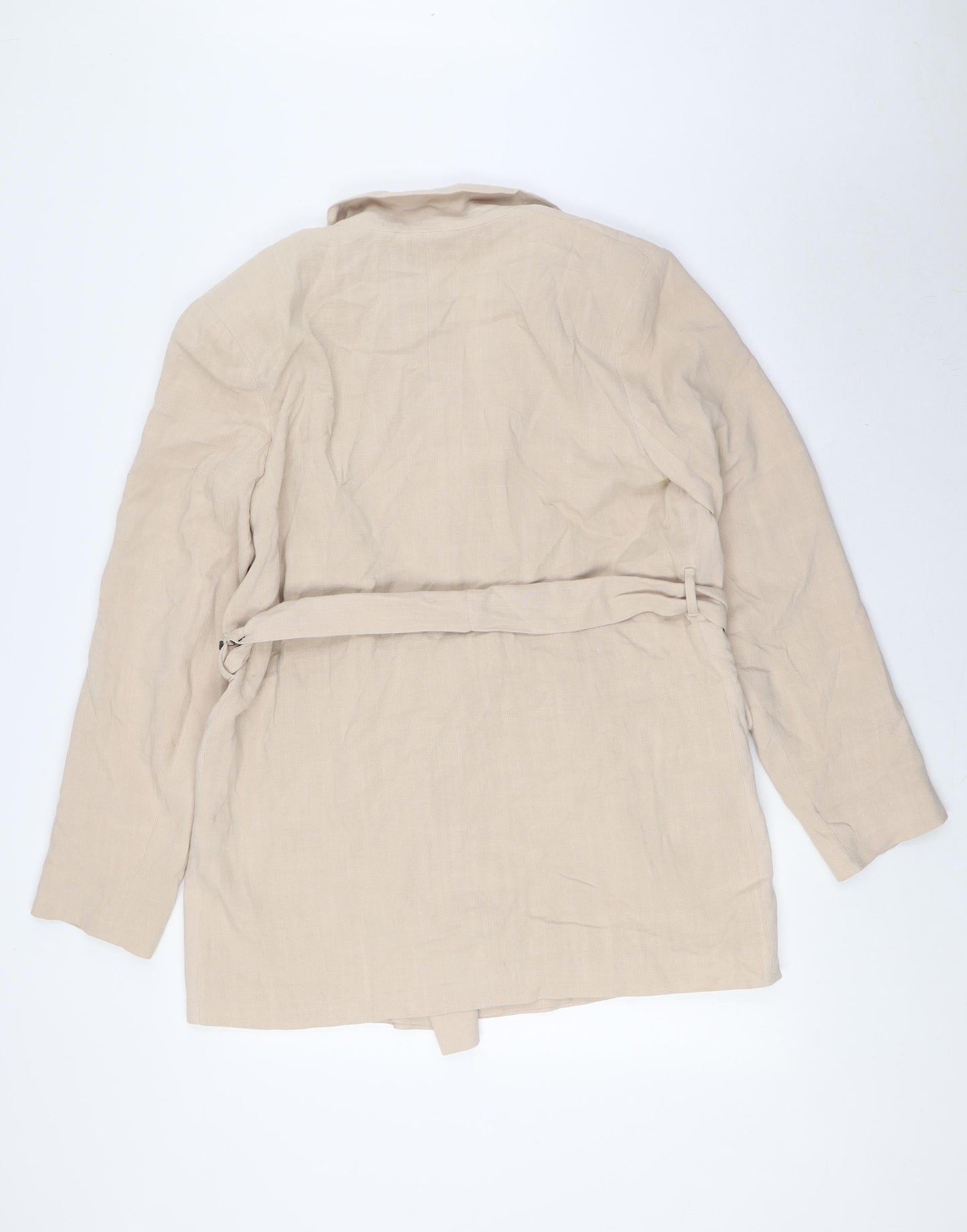 Womens UK Size 10 River Island Beige Jacket