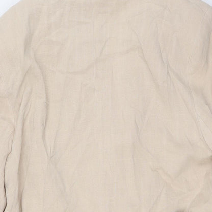 Womens UK Size 10 River Island Beige Jacket