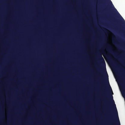 Mens UK Size 38 Marks and Spencer Regular Blue Suit Jacket