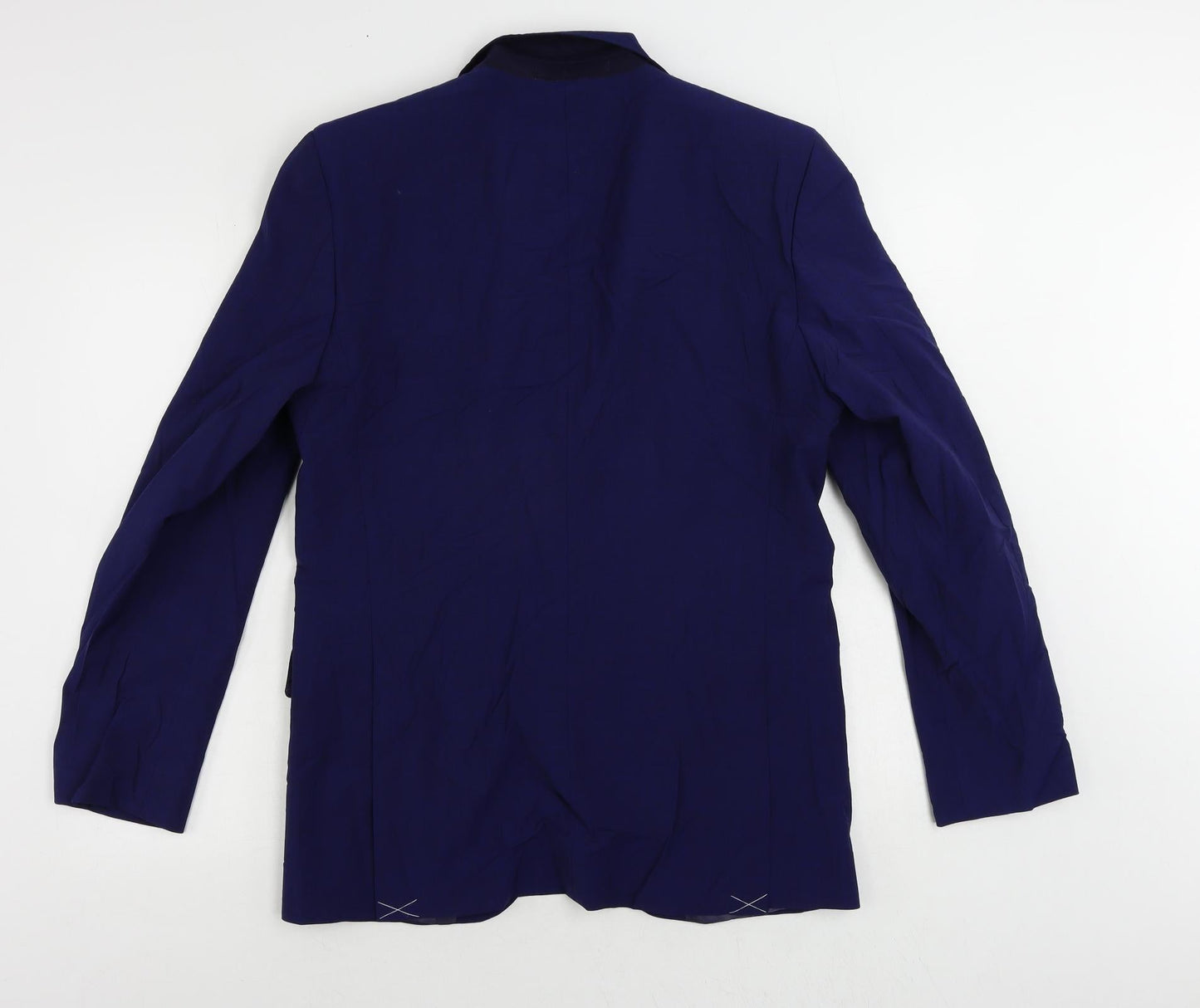 Mens UK Size 38 Marks and Spencer Regular Blue Suit Jacket