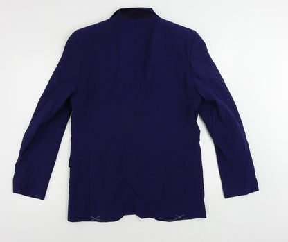 Mens UK Size 38 Marks and Spencer Regular Blue Suit Jacket