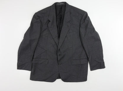 Mens UK Size 44 The Label Regular Grey Suit Jacket